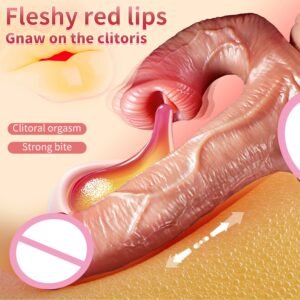 Vibrador Realista Telescópico